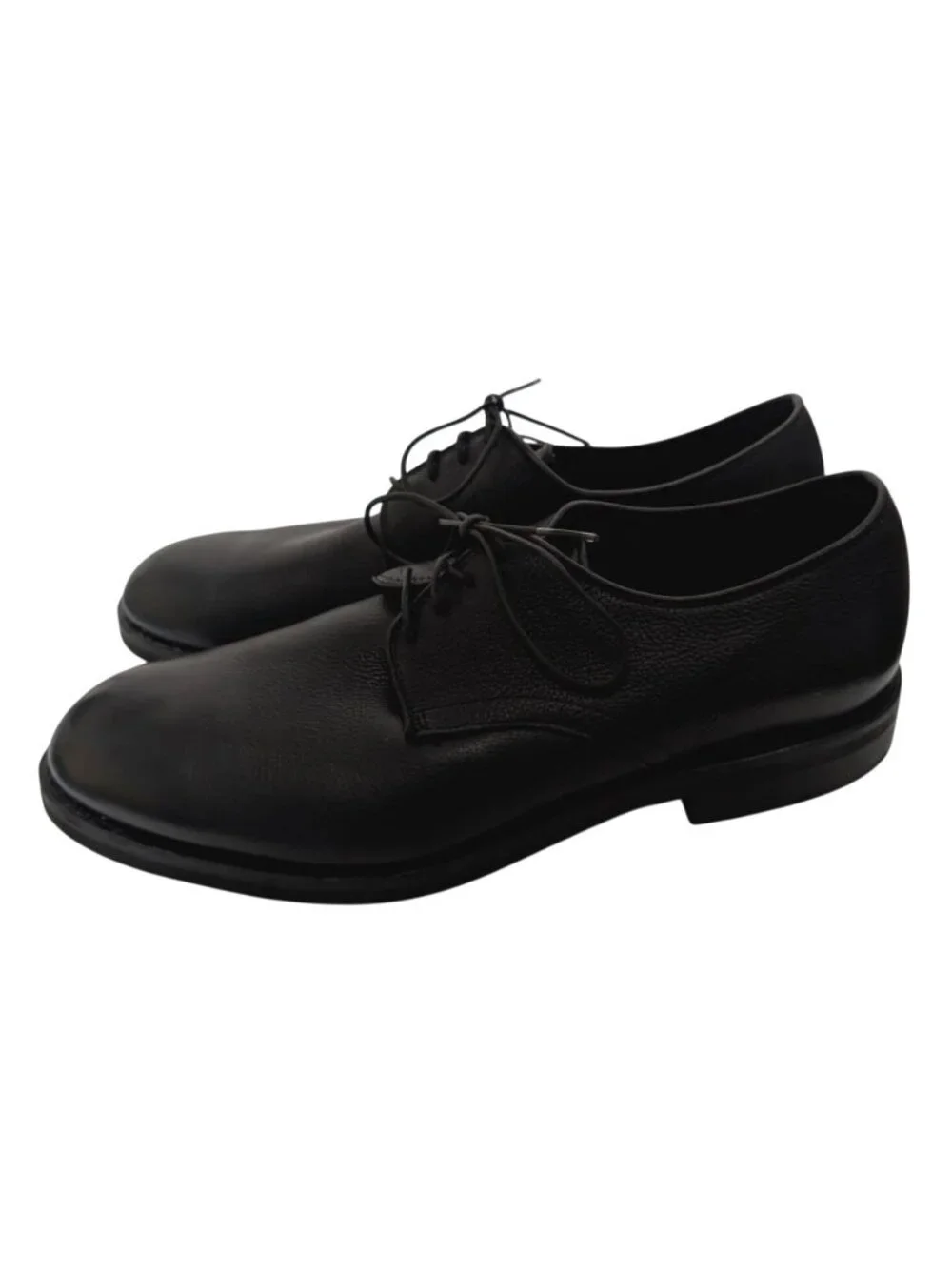 Allen Edmonds Nomad 6242 Black Leather Plain Toe Blucher Dress Shoe Mens 9 D